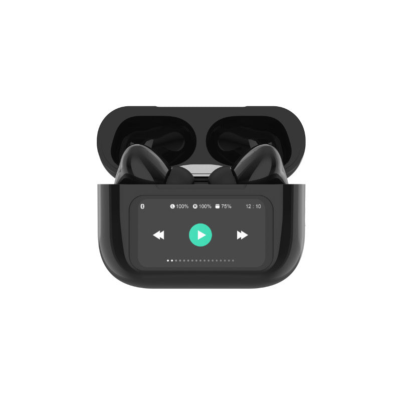 Auriculares bluetooth con pantalla y cancelación de ruido